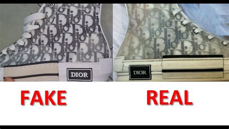 real vs fake dior b23|how to spot dior b23.